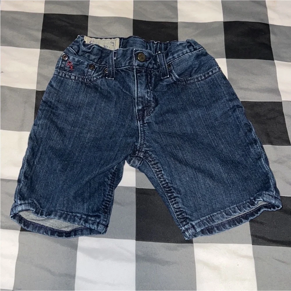 8pc lot authentic Polo Ralph Lauren designer bear lot shirts jeans shorts sz 4 5